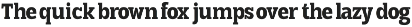 TBJ Goslap Slab Font Family preview