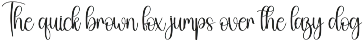 Mickey | Script Font preview