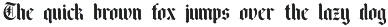 Black Face Typeface preview