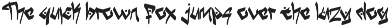 Dunara Arabian Graffiti Font font preview
