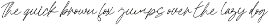Kombor - Script Font preview