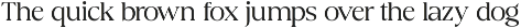 Caslon Family 18 style preview