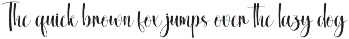 Jellyfish | Script Font preview