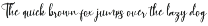 Jostle-Calligraphy Handwritten preview