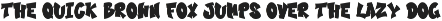Rozams Graffiti Display Font preview