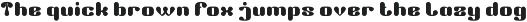 Constant motion font preview