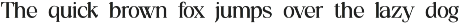 Quirk Modula Serif Typeface Font preview