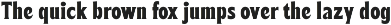 CS Glover – Bold Font preview