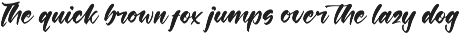 Shinobi Morning Bold Calligraphy preview