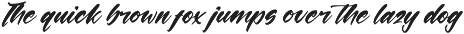 Shinobi Morning Bold Calligraphy preview