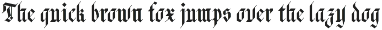 CS Marlone – Blackletter Font preview