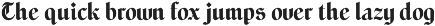 CS Meriam – Blackletter Font preview
