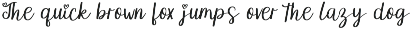 Rosique - Script Font preview