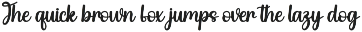 Sister | Script Font preview