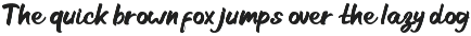 Dobujack Modern Script Font preview