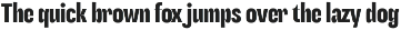 UT Milliffigh - A Condensed Font preview