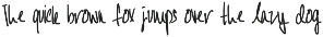 Tight Squeeze Real Handwriting Font font preview