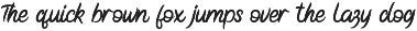 Billuneya - Modern Script Font preview