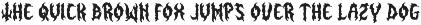 CS Oztende – Black Metal Font preview