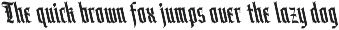 CS Mirage – Blackletter Font preview