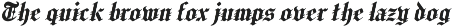 CS Modula – Old English Font preview