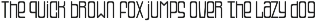 Monoger Outline - Monoline Font preview