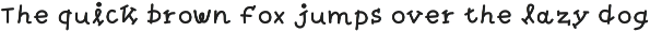 Whirlwind Words - Handwritten Font font preview