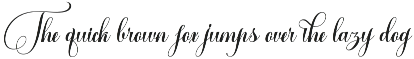 Vorgesla Script font preview