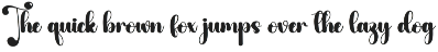 Stylish | Script Font preview