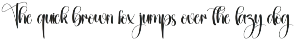 Hourglass | Script Font preview