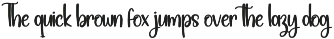 MODERN | Script Font preview