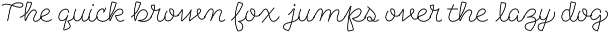 Monoline Loopy Script | Gabetes preview