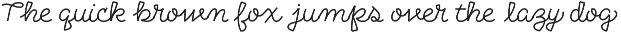 Monoline Loopy Script | Gabetes preview
