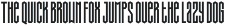 Crossland - Display Font preview