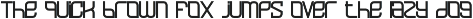 Picazo Display - Sporty Display Font preview