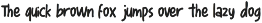 Bigsta - Handwritten Journal Font preview