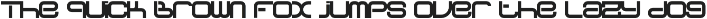 Puertos - Geometric Futuristic Font preview