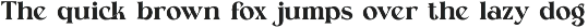 Migilen Modern Serif Font preview