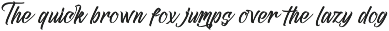 Juntink Sunday Bold Calligraphy Font preview