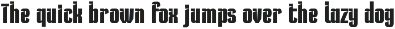 Jeld – Modern Condensed Sport Font font preview