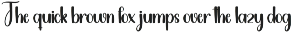 Winter Weather font preview