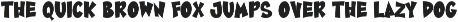 Lotterdo Comic Display Font font preview