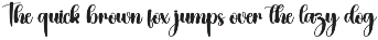 Hearty | Script Font preview