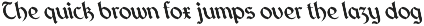 CS Amenity – Gothic Uncial Font preview