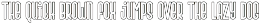 Fox Matrix: 4 Font Style preview