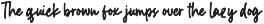Hashing – Casual Script Font preview