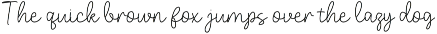 Holines a monoline script font preview