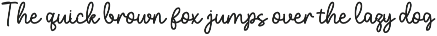 Holines a monoline script font preview