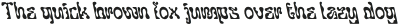 CS Grained Reverse Italic otf (400) Sample