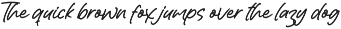 Quirky Rushy - Handwritten Font preview